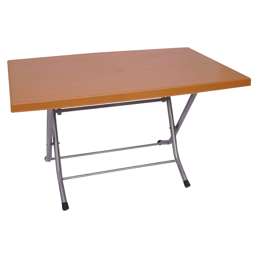 Ege Folding Metal Leg Table 70x120 cm Eco