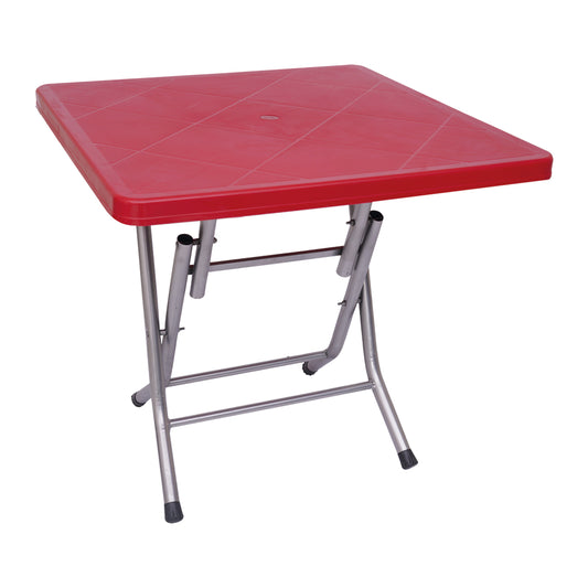 Venüs Plastik Masa Katlanır Metal Ayaklı 80x80 cm Orjinal – 1. Kalite | Fabrikadanal.net