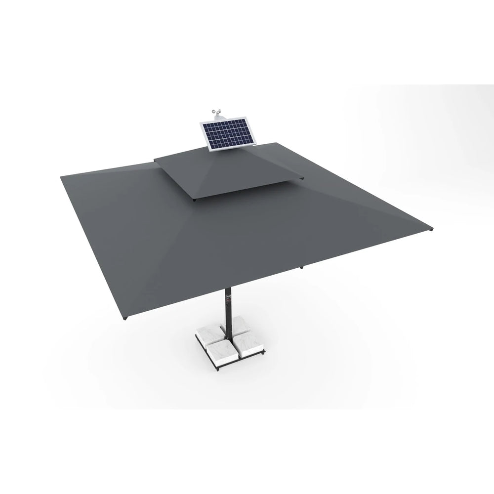 Atlantic Solar Aluminum Cased Telescopic System Umbrella
