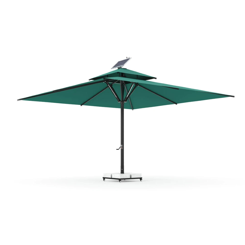 Atlantic Solar Aluminum Cased Telescopic System Umbrella