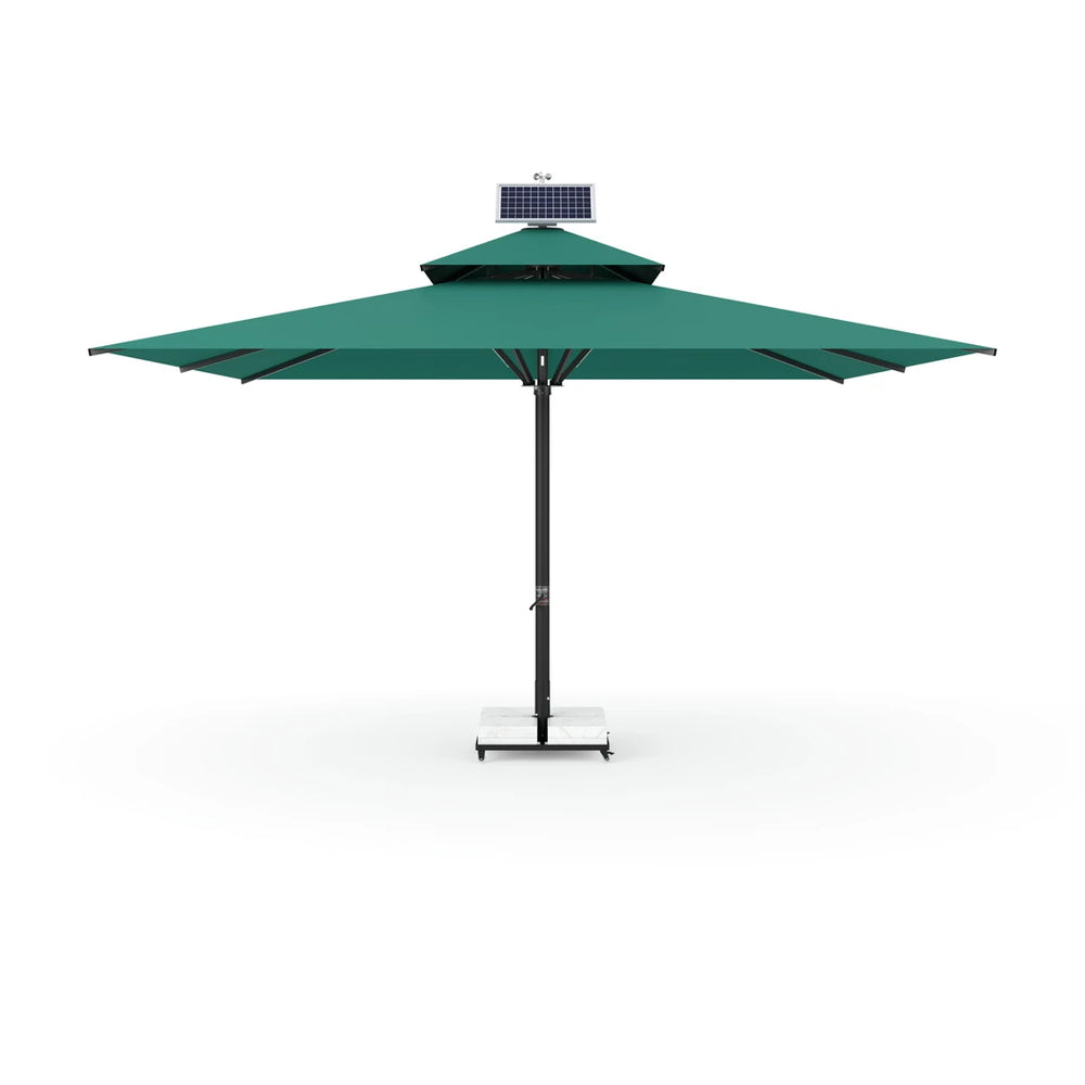 Atlantic Solar Aluminum Cased Telescopic System Umbrella
