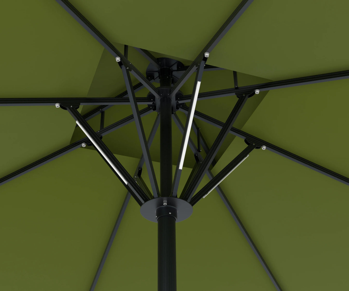 Atlantic Solar Aluminum Cased Telescopic System Umbrella