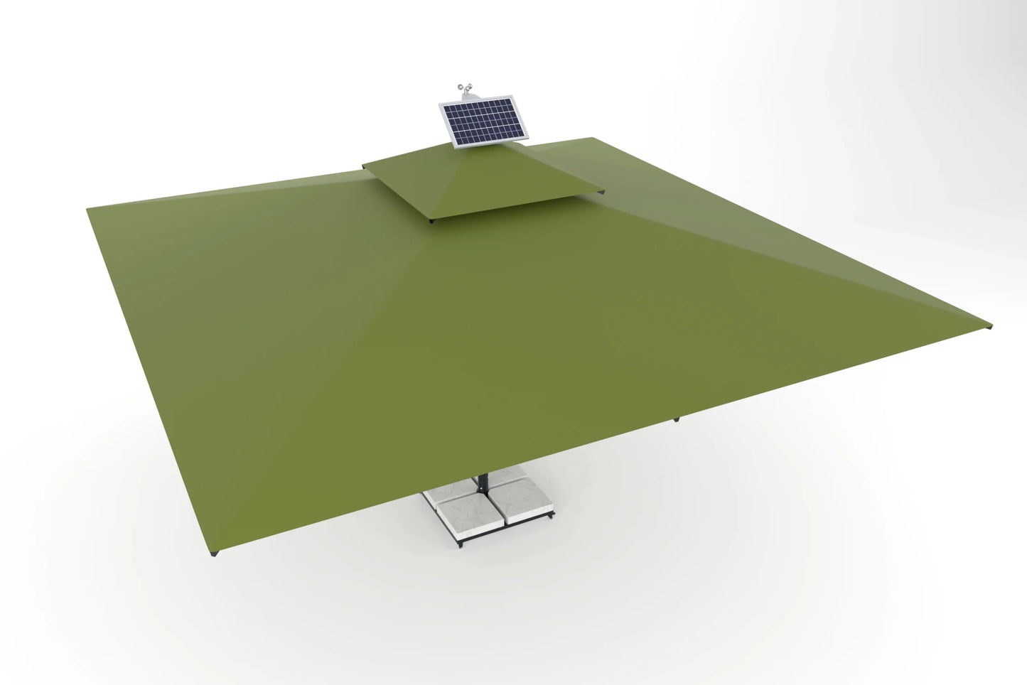 Atlantic Solar Aluminum Cased Telescopic System Umbrella