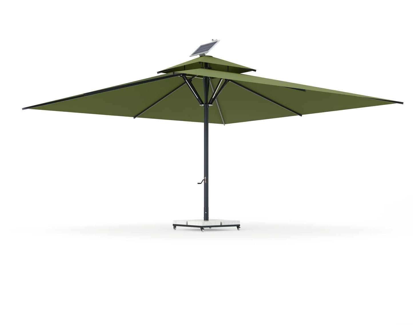Atlantic Solar Aluminum Cased Telescopic System Umbrella