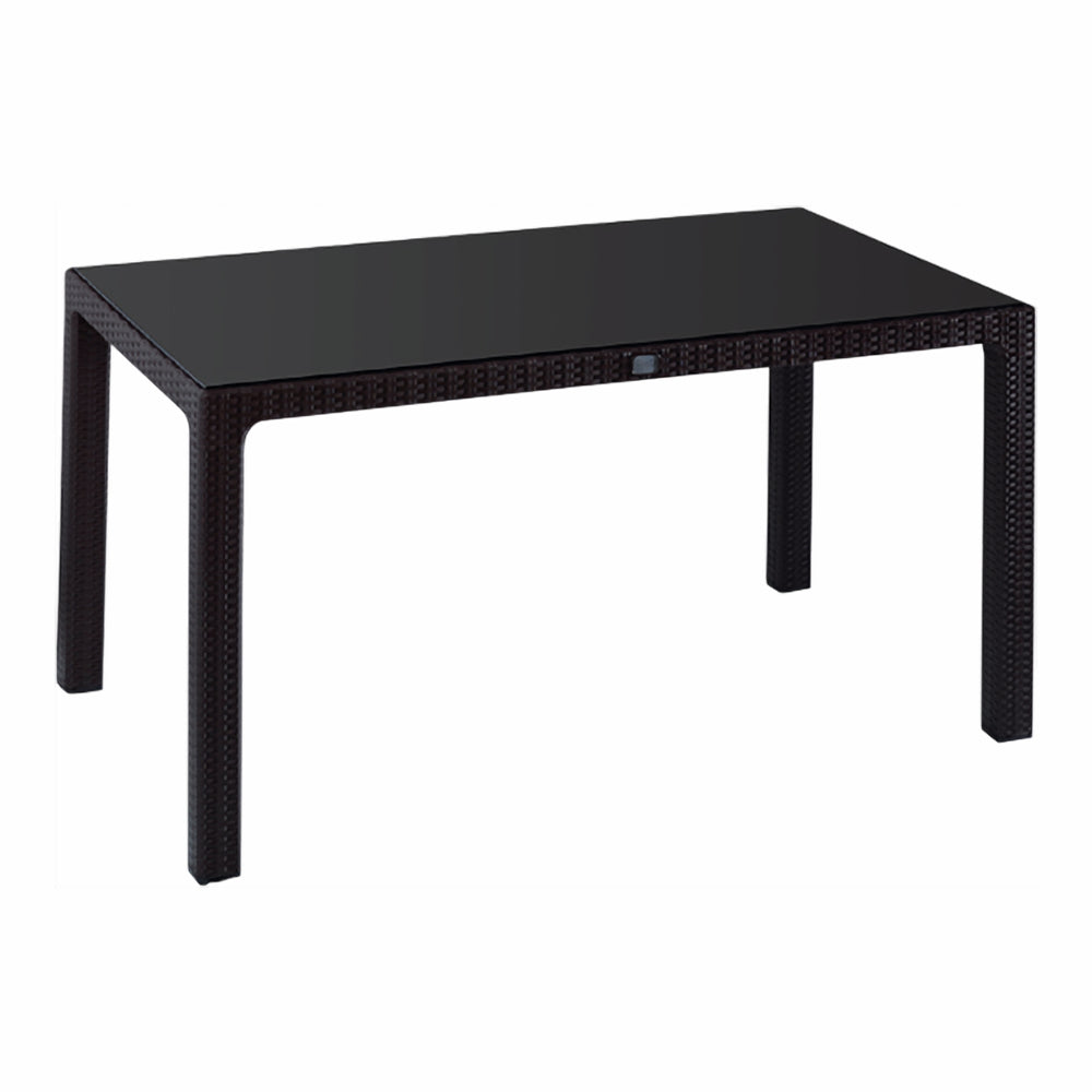Lale Rattan Table Without Glass 90x150 cm
