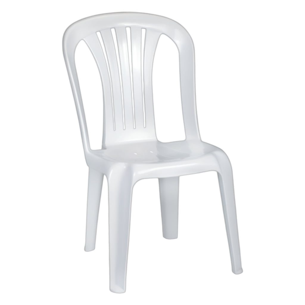 Bergama Plastic Chair Original White – 1st Quality | Fabrikadanal.net