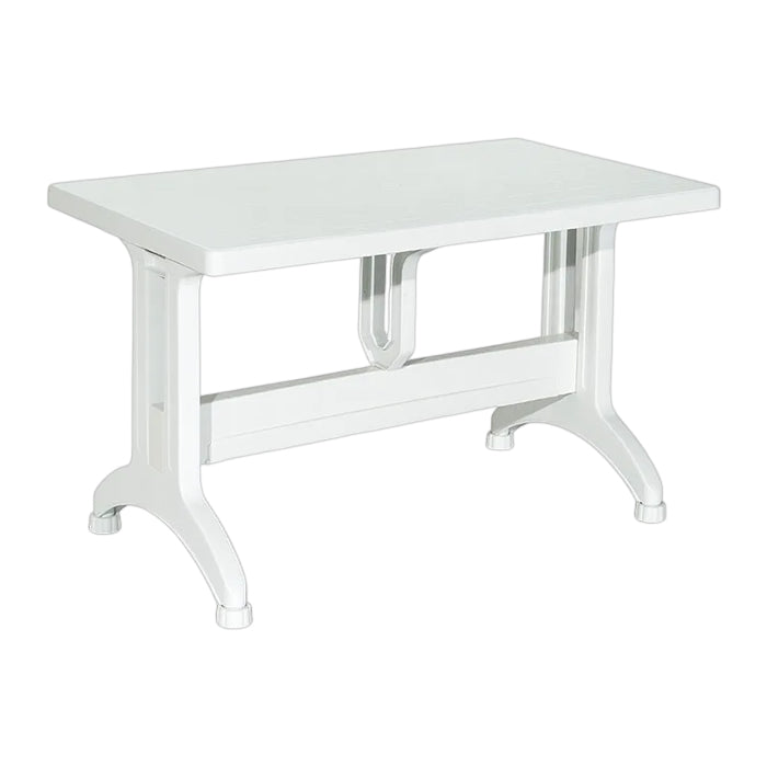 Ege Plastic Legged Table 70x120 cm Original White