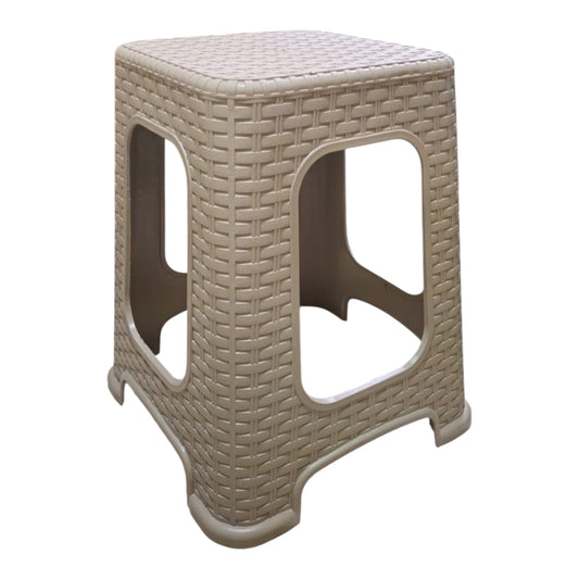 Karizma Rattan Tabure Eko - Dayanıklı Plastik Rattan Görünümlü Tabure | Fabrikadanal.net