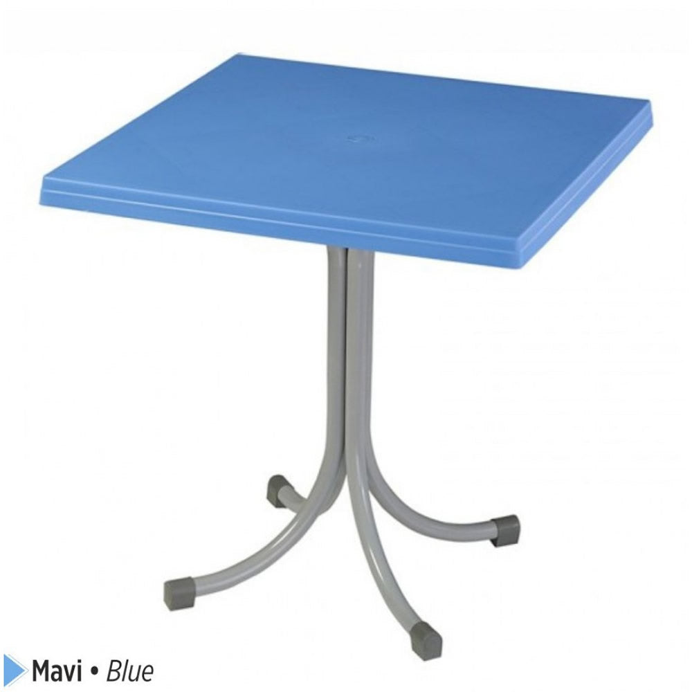 Ladin Masa Sabit Metal Ayaklı 75x75 cm Orjinal | Fabrikadanal.net