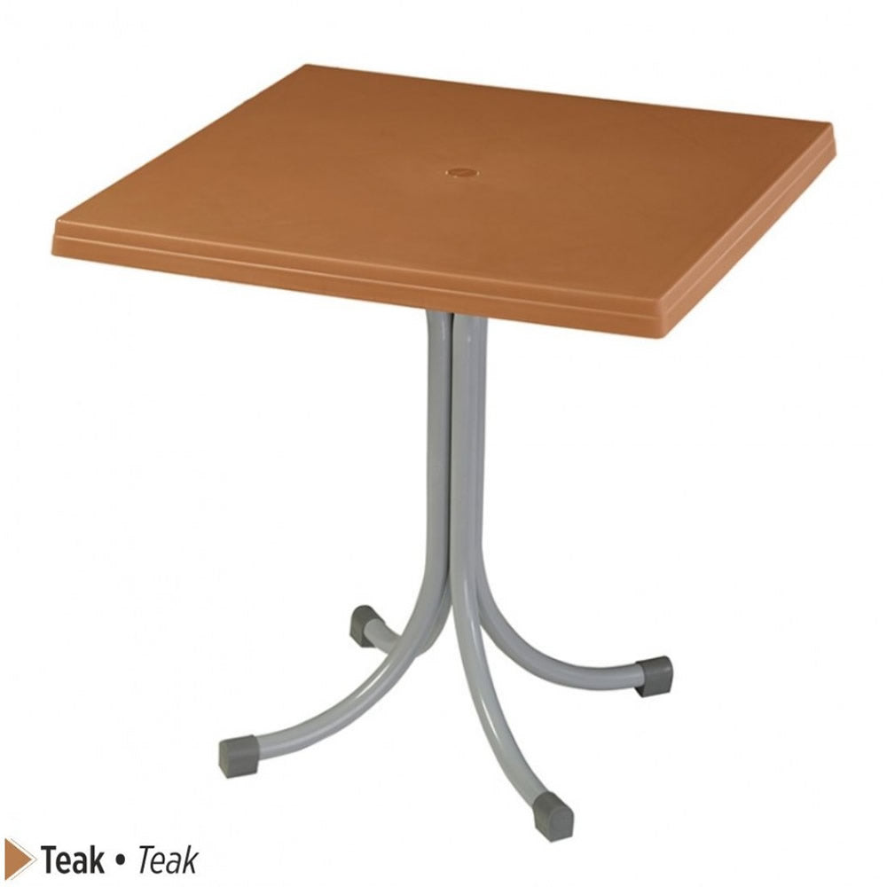 Ladin Masa Sabit Metal Ayaklı 75x75 cm Orjinal | Fabrikadanal.net