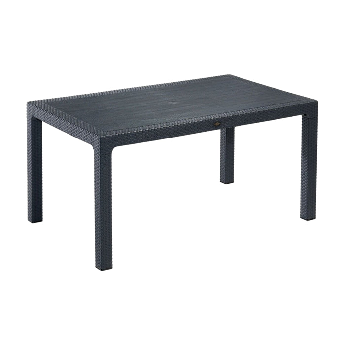 Lale Rattan Table Without Glass 90x150 cm