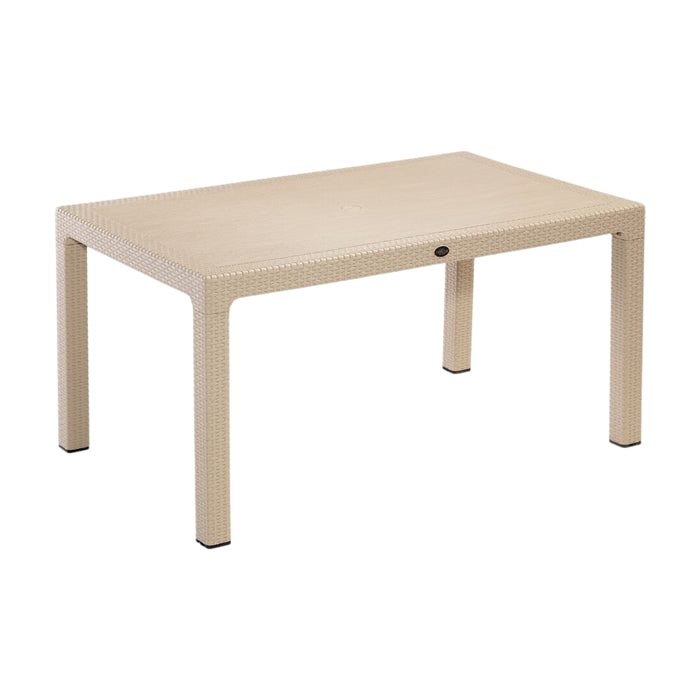Lale Rattan Table Without Glass 90x150 cm