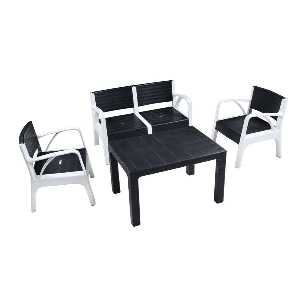 Madrid Double Plastic Seating Group