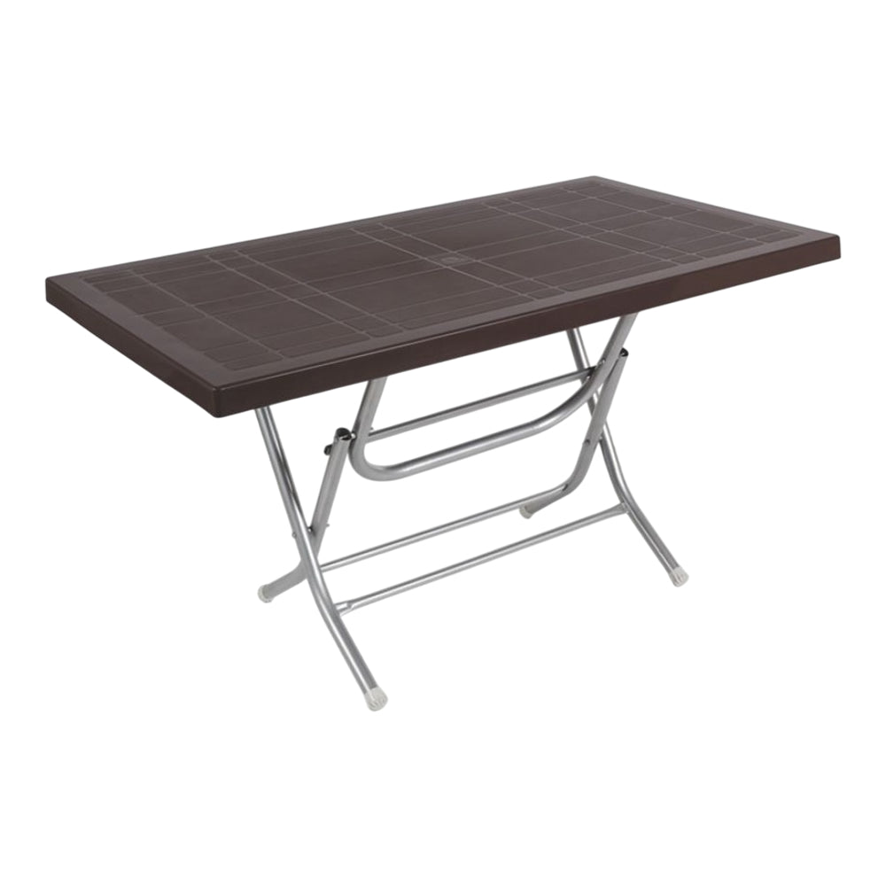 Ege Folding Metal Leg Table 70x120 cm Original White