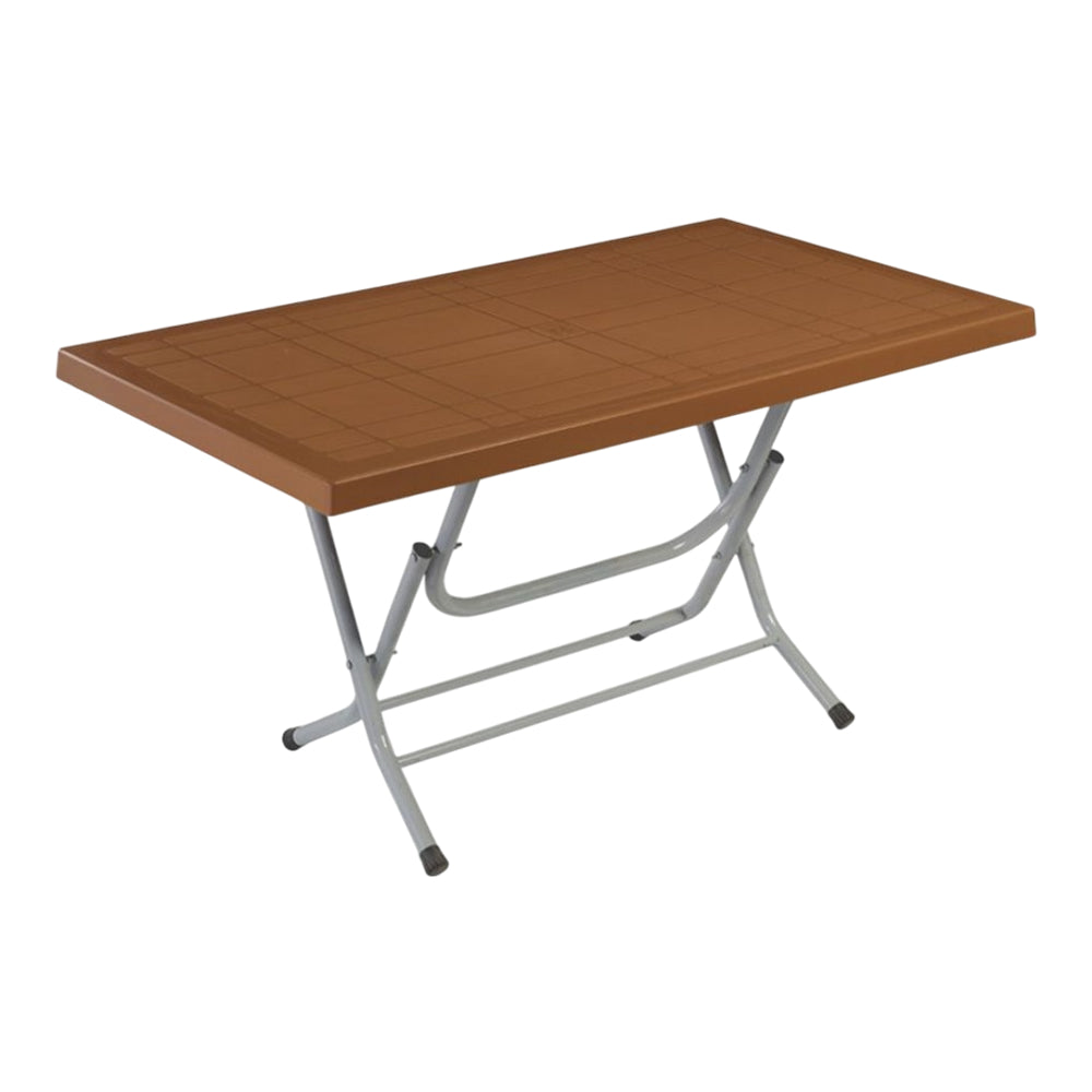 Ege Folding Metal Leg Table 70x120 cm Original White