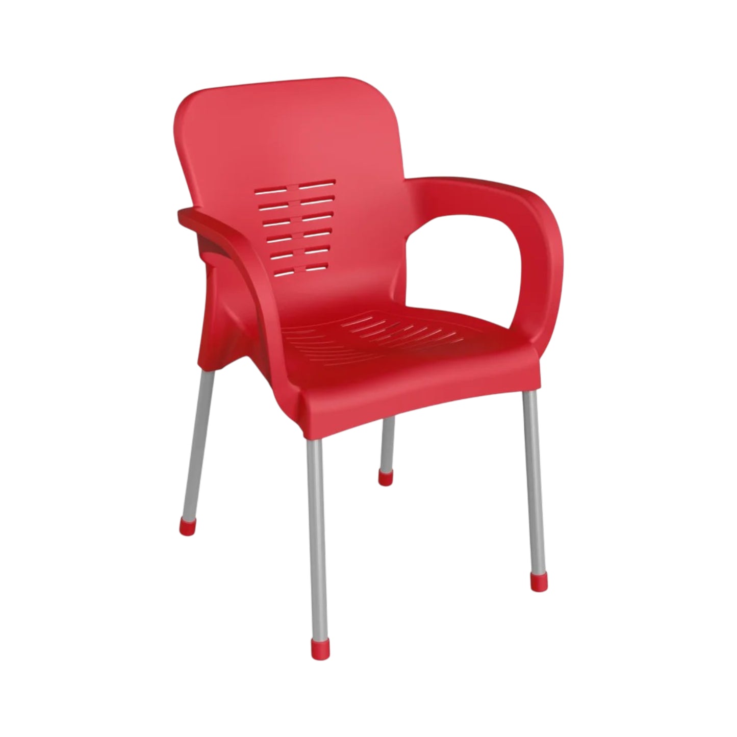 Tuana Plastic Chair with Metal Legs Original | Fabrikadanal.net