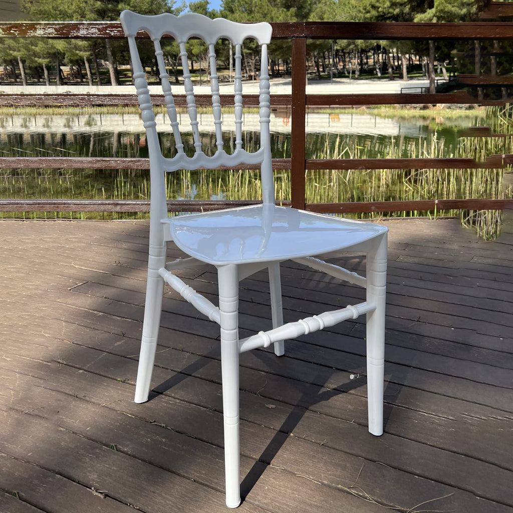 Vegas (Napoleon) Wedding Chair Original White – 1st Quality | Fabrikadanal.net