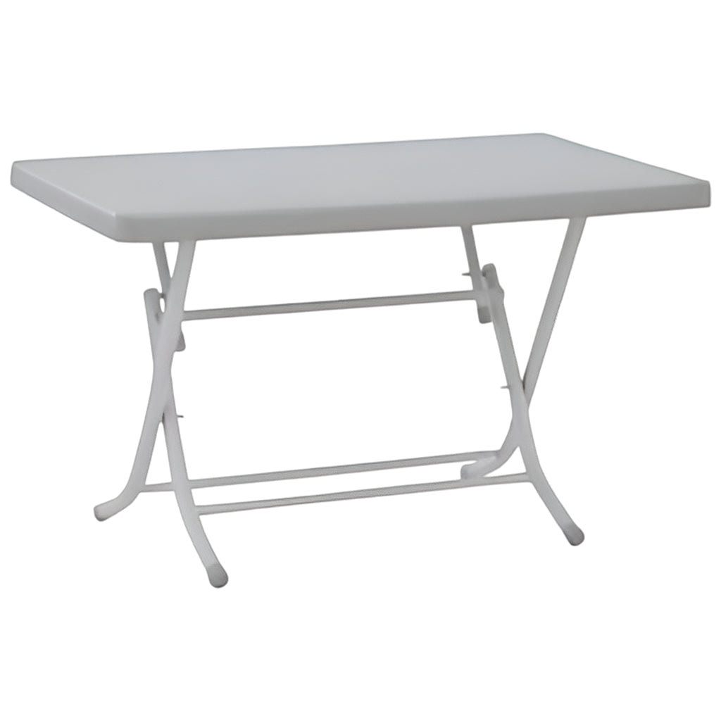 Yonca Katlanır Metal Ayaklı Masa 70x120 cm Eko | Fabrikadanal.net