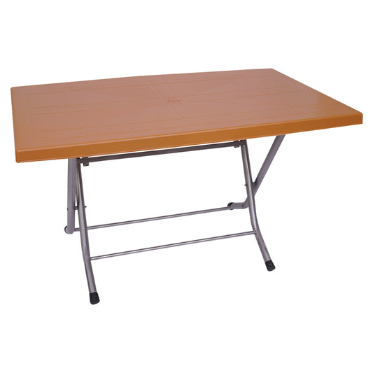 Ege Folding Metal Leg Table 70x120 cm Eco