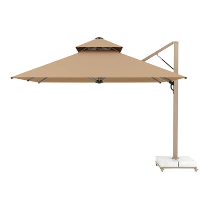 Mykonos Plus Aluminum Body Side Pole Umbrella