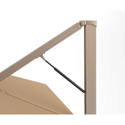 Mykonos Plus Aluminum Body Side Pole Umbrella