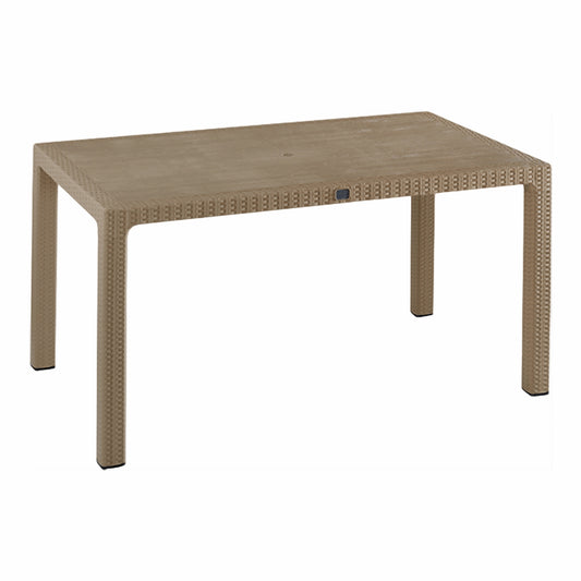 Lale Rattan Table Without Glass 90x150 cm