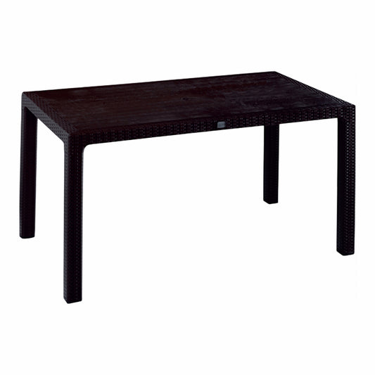 Lale Rattan Table Without Glass 90x150 cm