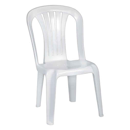 Bergama Plastic Chair Original White – 1st Quality | Fabrikadanal.net