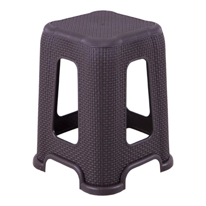 Damla Rattan Tabure Eko - Dayanıklı Plastik Rattan Görünümlü Tabure | Fabrikadanal.net