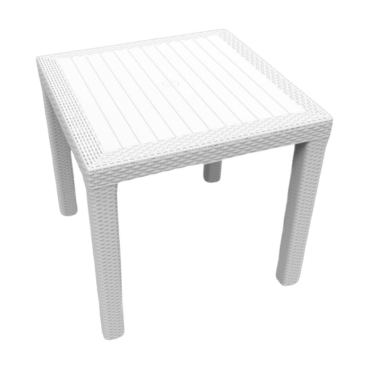 Efes Rattan Table Without Glass 80x80 cm Original