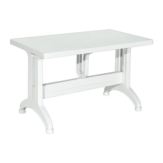 Ege Plastic Legged Table 70x120 cm Original White