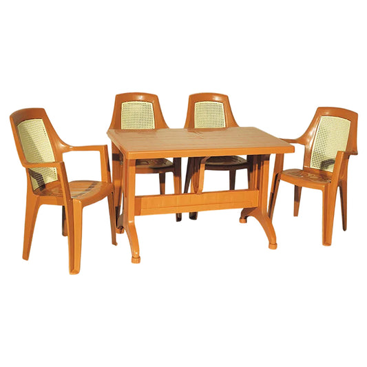 Ege Plastic Legged Table Set 70x120 cm