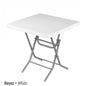 Ladin Masa Katlanır Metal Ayaklı 75x75 cm Orjinal | Fabrikadanal.net
