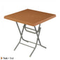 Ladin Masa Katlanır Metal Ayaklı 75x75 cm Orjinal | Fabrikadanal.net