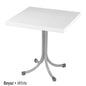 Ladin Masa Sabit Metal Ayaklı 75x75 cm Orjinal | Fabrikadanal.net