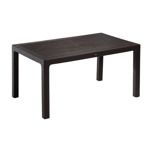Lale Rattan Table Without Glass 90x150 cm