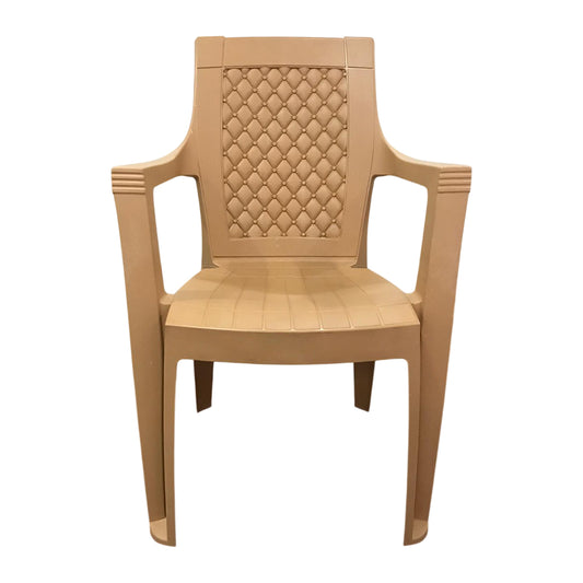 Lavinia Diamond Patterned Plastic Armchair | Fabrikadanal.net