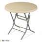 Venus Plastic Table Foldable with Metal Legs 80x80 cm Original