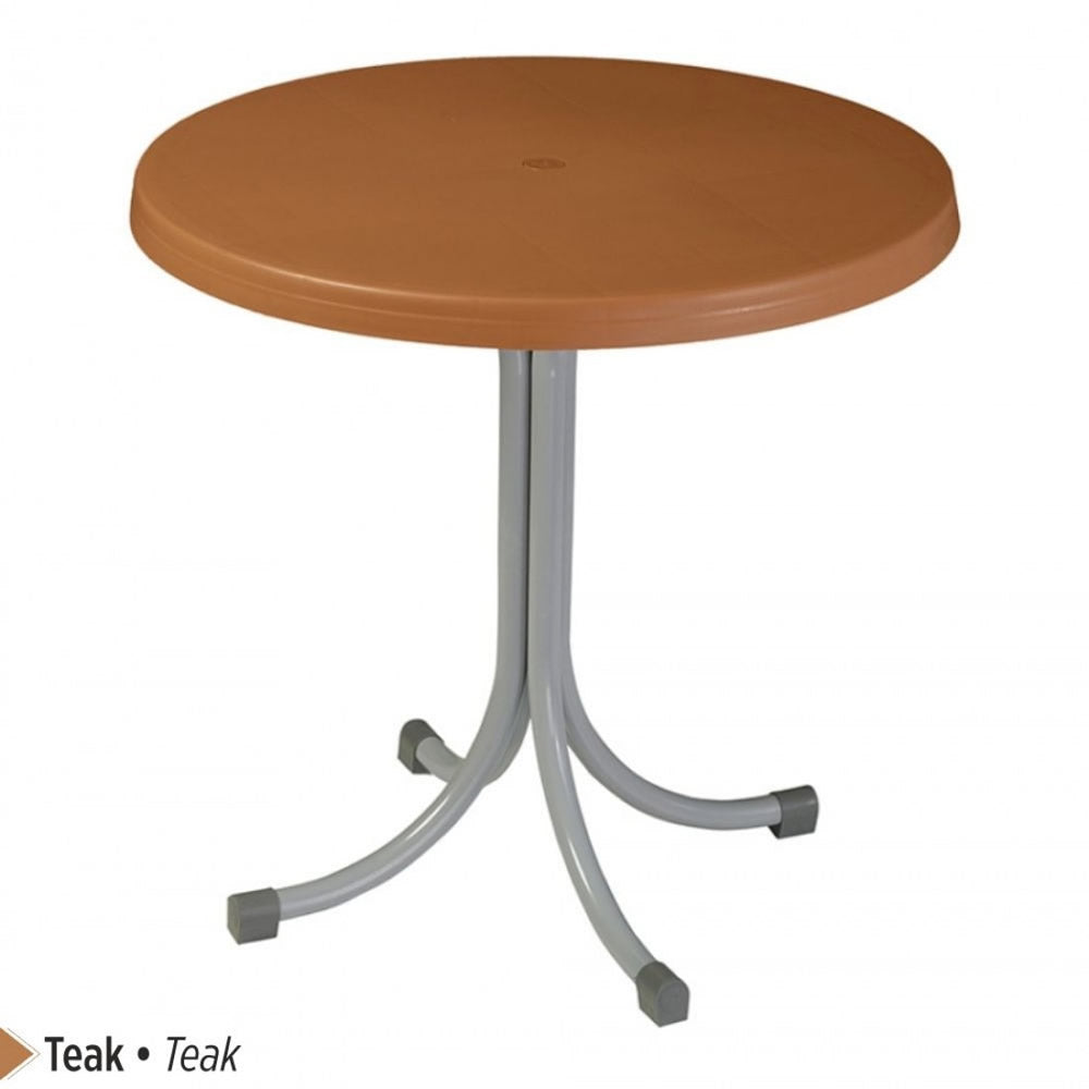 Manolya Masa Sabit Metal Ayaklı Q80 cm Orjinal | Fabrikadanal.net