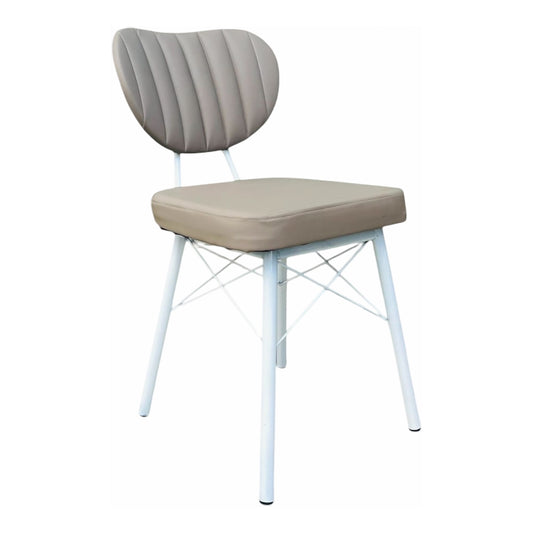 Mtl-137 Metal Chair Upholstered