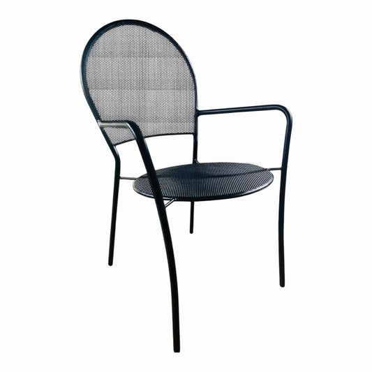 Mtl-144 Laser Mesh Metal Armchair