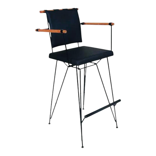 Mtl-167 Cotton Metal Bar Chair
