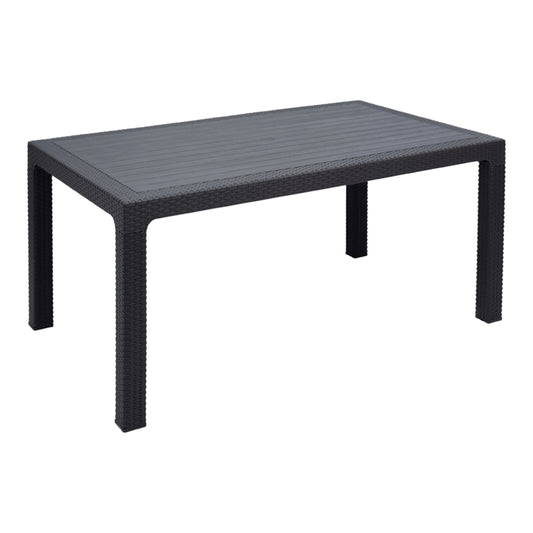 Rattan Masa Camsız 90x150 cm Eko | Fabrikadanal.net