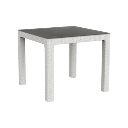 Regnum 90x90 Camlı Masa Orijinal – 25 kg | Dayanıklı & Şık Dış Mekan Masası | Fabrikadanal.net