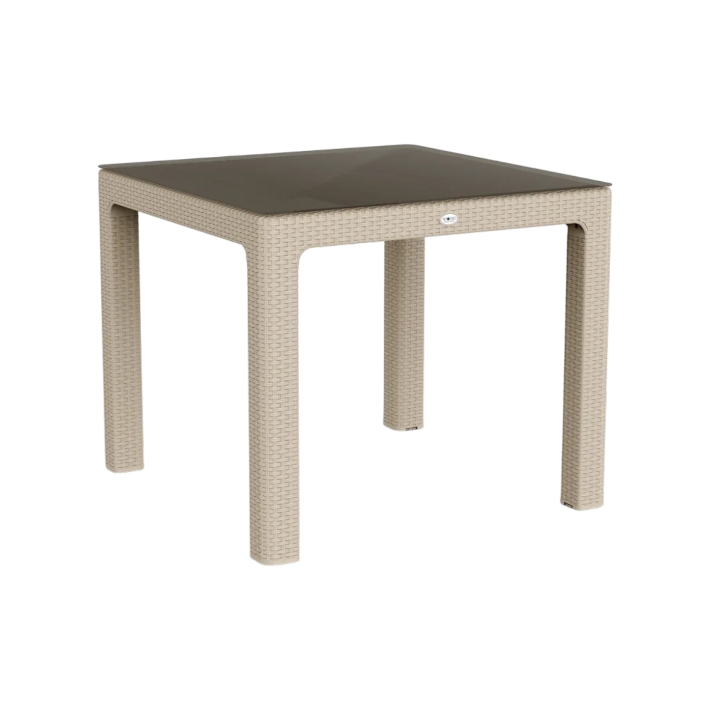 Regnum 90x90 Camlı Masa Orijinal – 25 kg | Dayanıklı & Şık Dış Mekan Masası | Fabrikadanal.net