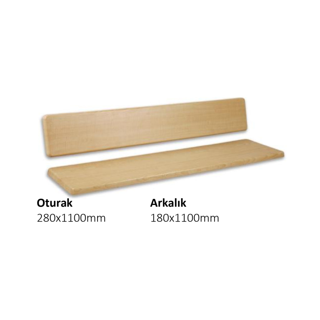 Row Bench Seat Backrest Set