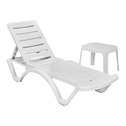 Sunset Plastic Lounger