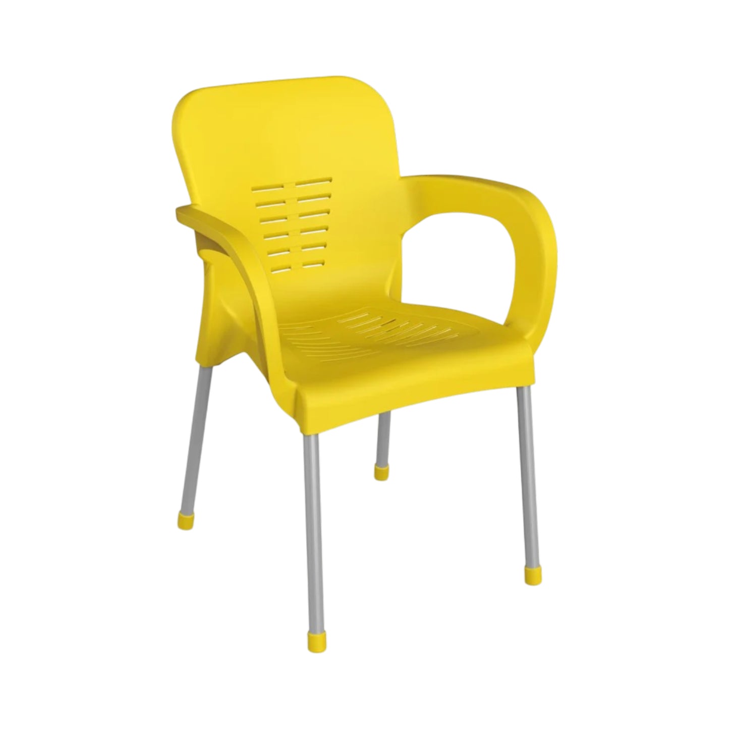 Tuana Plastic Chair with Metal Legs Original | Fabrikadanal.net