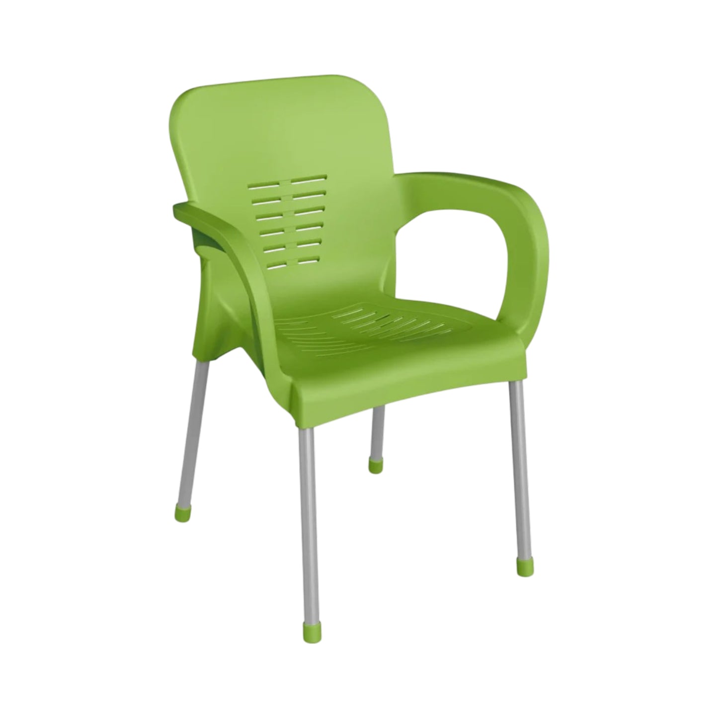 Tuana Plastic Chair with Metal Legs Original | Fabrikadanal.net