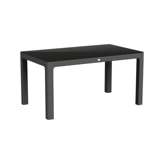 Verona 90x150 Camlı Masa Eko | 38 Kg Geri Dönüşüm | Bahçe & Düğün Masası | Fabrikadanal.net